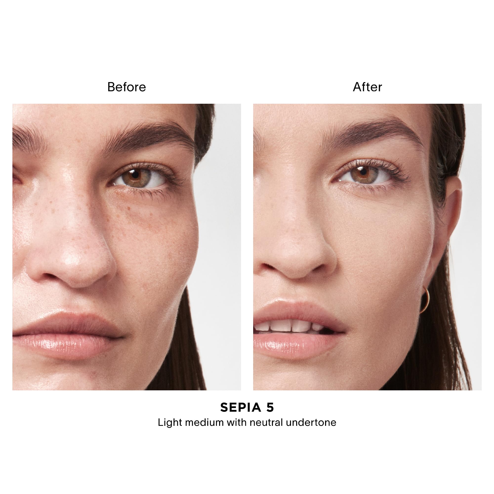 Texture crème légère du concealer pour une couvrance maîtrisée.