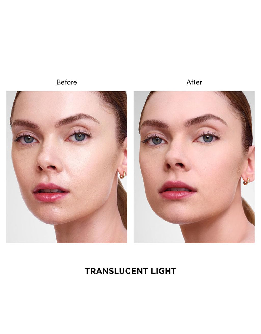 Hourglass Vanish Airbrush Poudre Pressée Translucide Clair – formule vegan et non comédogène.