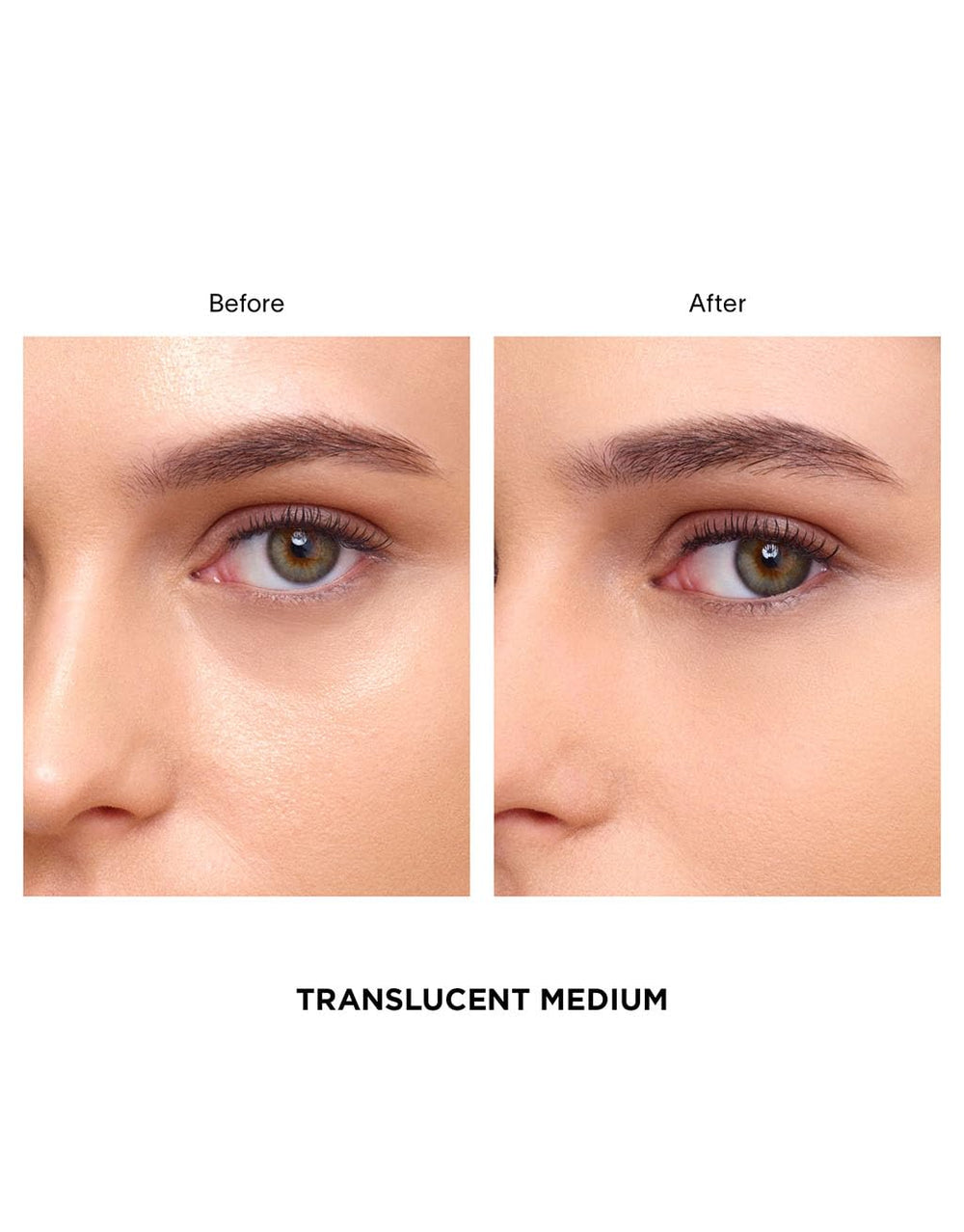 Hourglass Vanish Poudre Translucide Pochette Voyage: idéal pour retouches en déplacement.