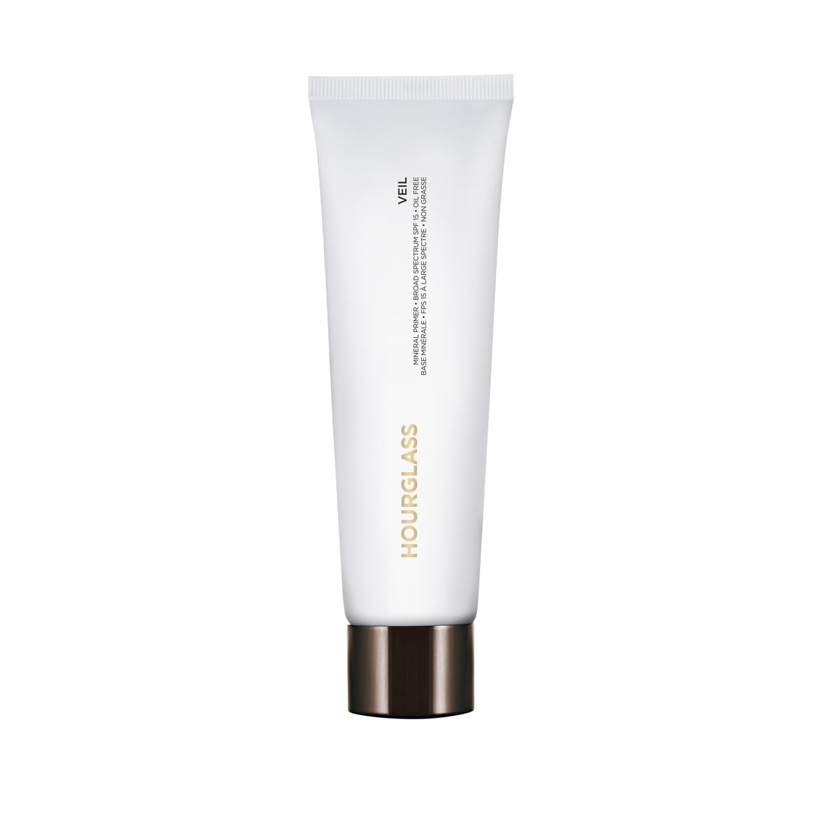 Hourglass Veil Primer Minéral, texture nuageuse et soyeuse pour une peau lisse et prête au maquillage