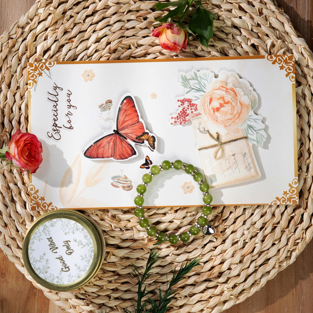 Housavvy boîte cadeau florale, présentation élégante pour anniversaire.