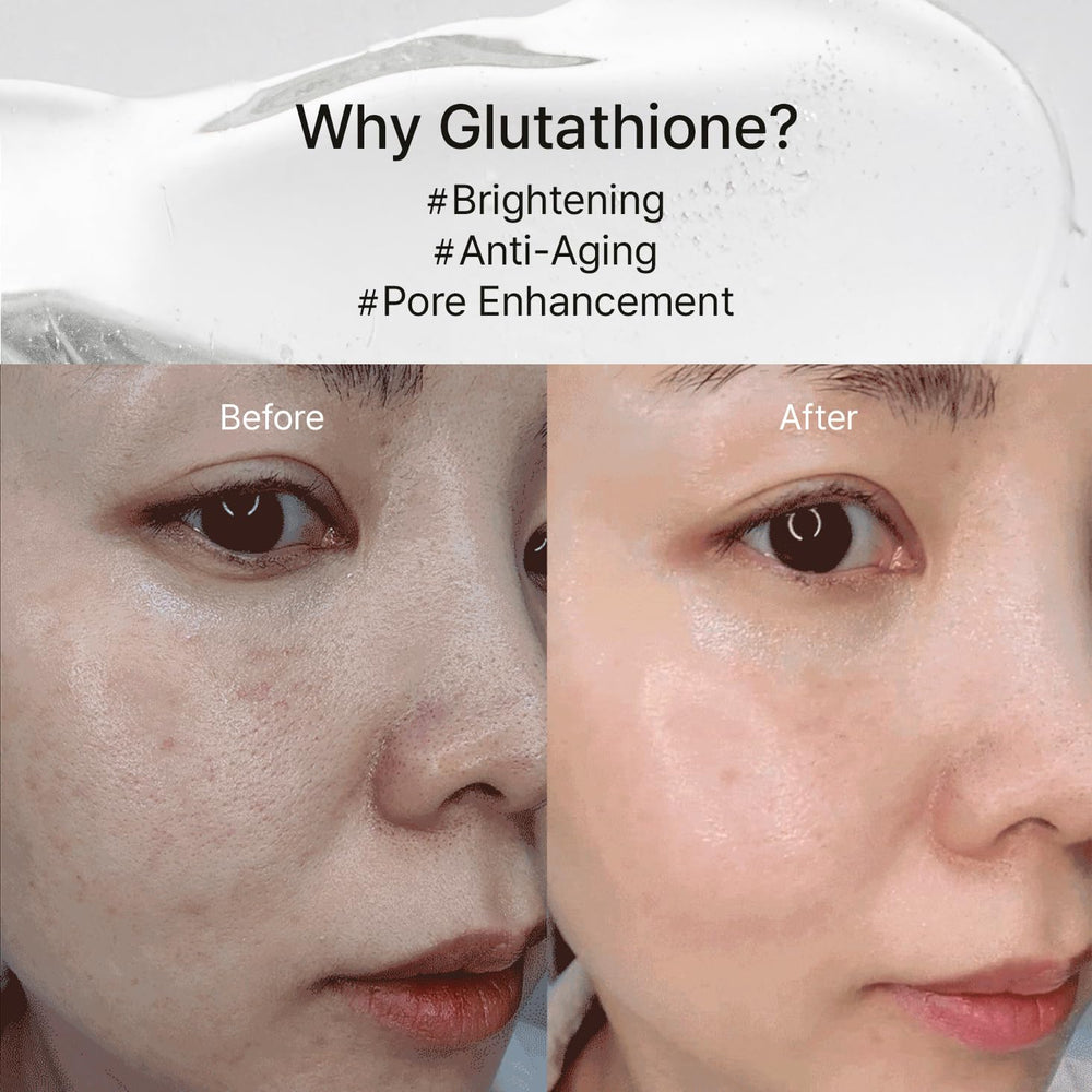 House of B Glow Glutathione – étape 1, application de l’ampoule.