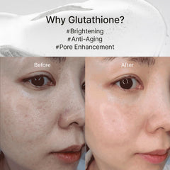 House of B Glow Glutathione – étape 1, application de l’ampoule.