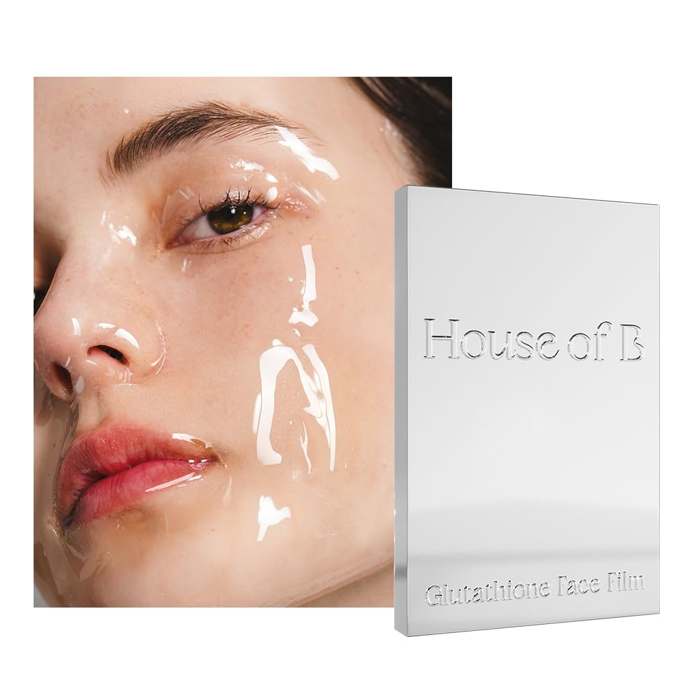 House of B Glow Glutathione – emballage du set, soin prêt à l’emploi et hydratant.