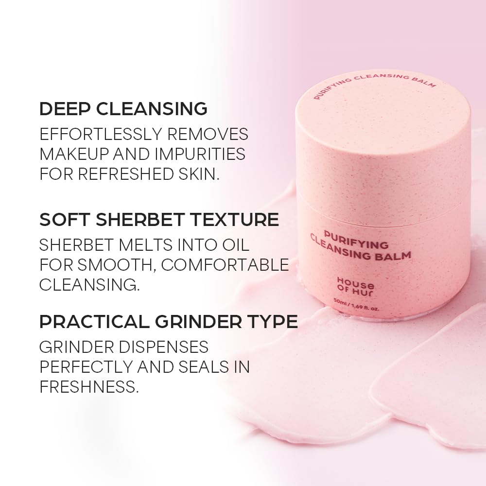 Rituel soin rapide avec ce baume purifiant après le maquillage.