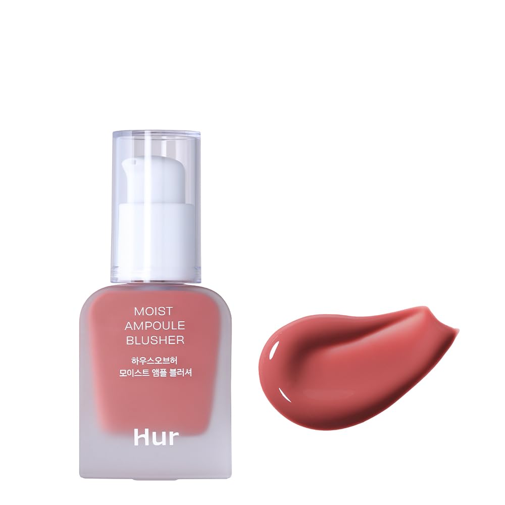 House of Hur Moist Ampoule Blusher emballage élégant et pratique pour le maquillage quotidien.