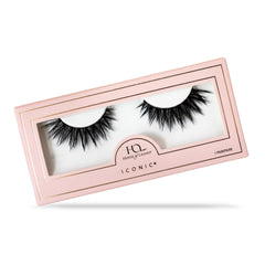 House of Lashes Iconic: cils vison synthétique, bande flexible pour une application aisée.