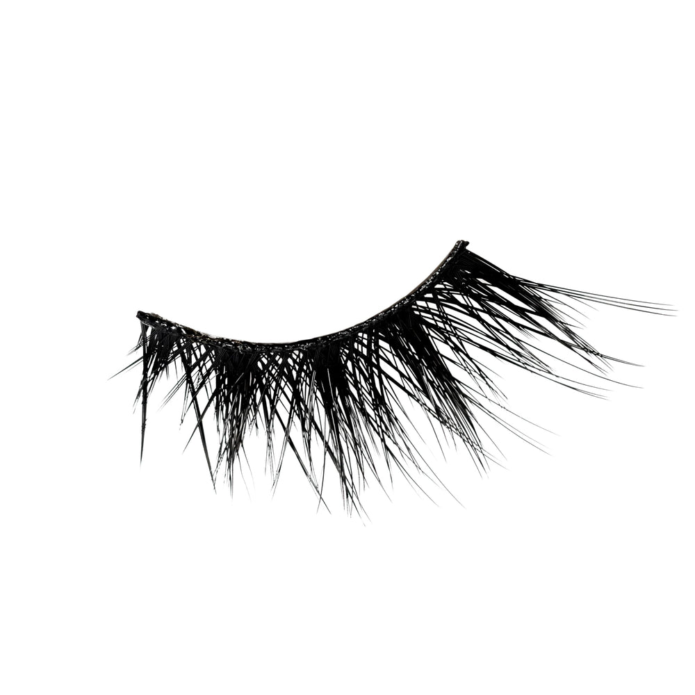 House of Lashes Midnight Demi – fibres 3D wispy pour un regard fox-eye élégant.