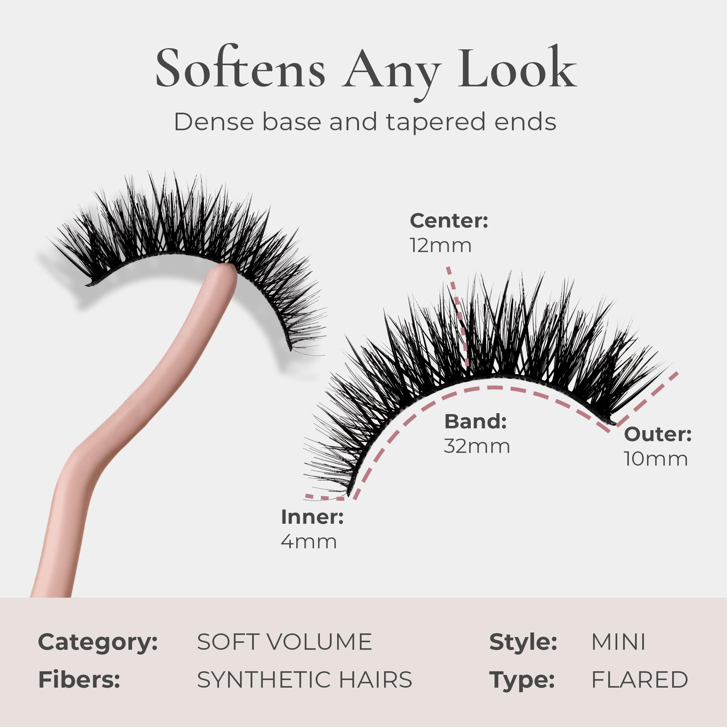 Wing It Mini, fibres synthétiques sans cruauté pour un look naturel