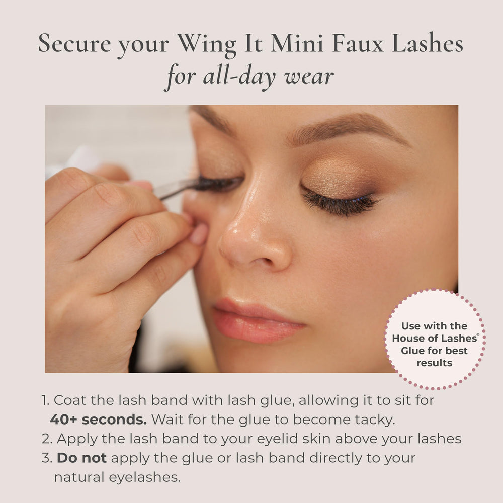 Wing It Mini, conçu pour les yeux qui portent des lunettes