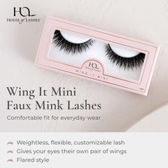 Wing It Mini, volume plein avec fibres 3D effet plume
