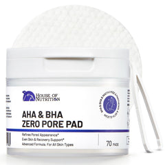 House of Nutrition paste exfoliantes acide glycolique pour peau plus nette.