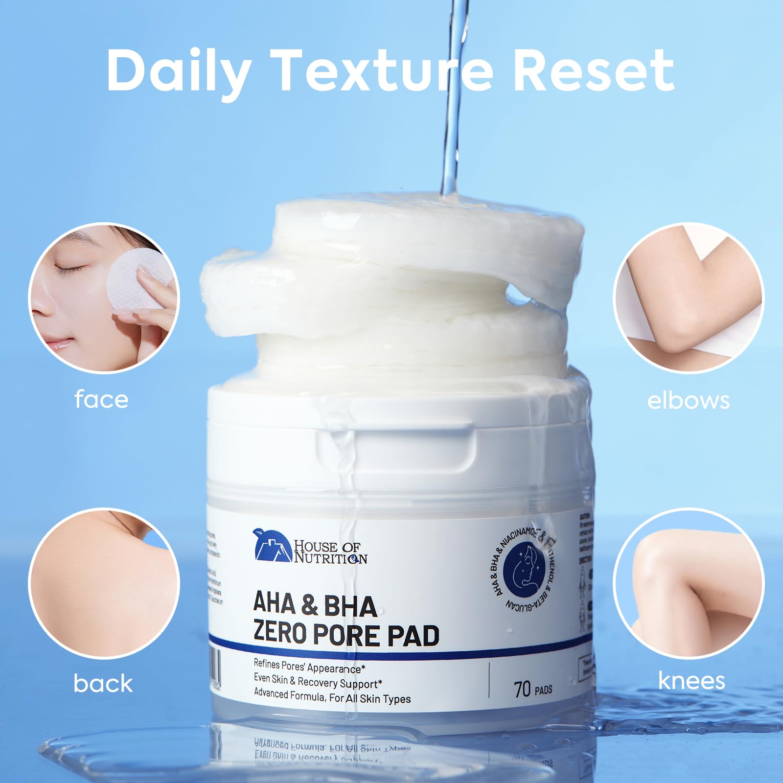 House of Nutrition paste exfoliantes acide salicylique purifiant les pores.