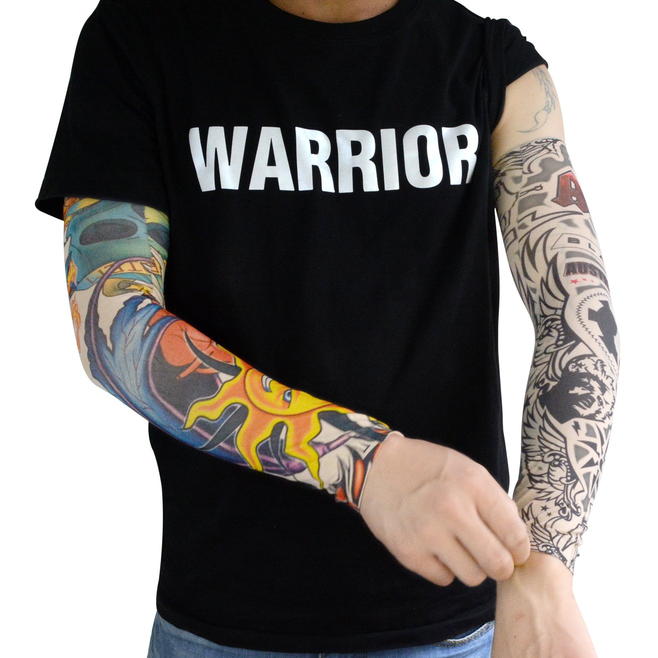 HOVEOX manche tatouage bras tribal, style street et protection contre le soleil.