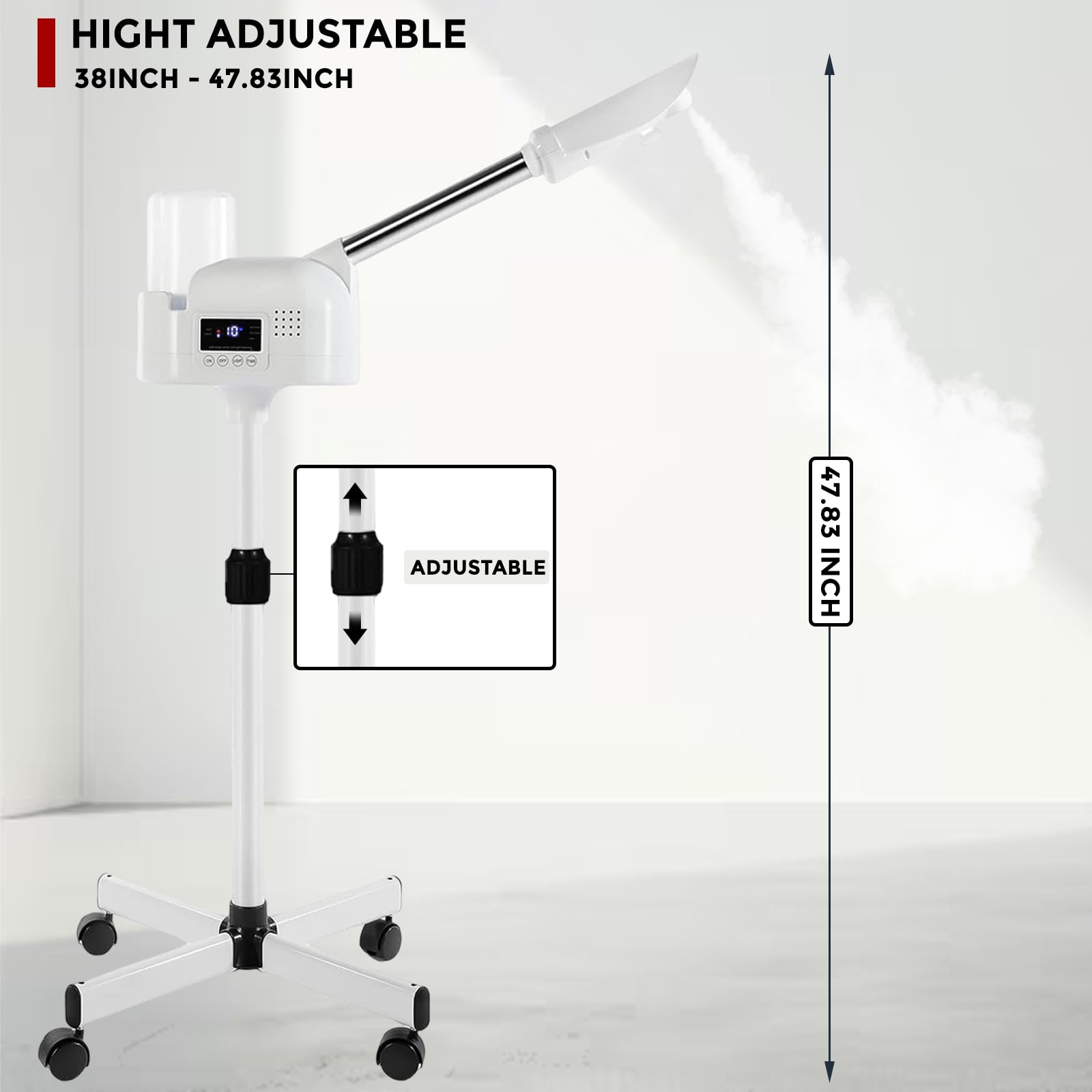 Hovinke Steamer brume chaude pour un soin visage efficace.