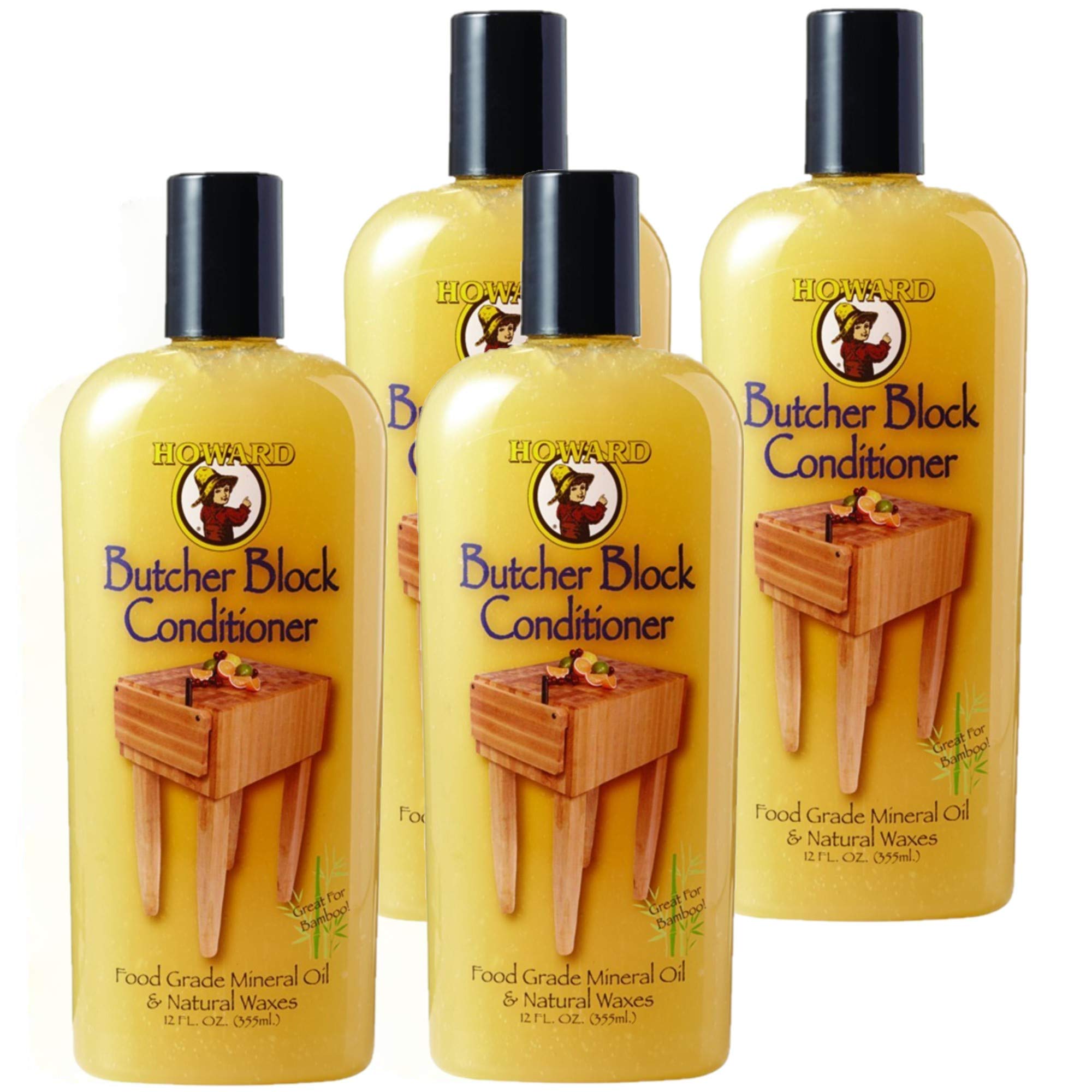 Howard BBC012 bouteille-conditionneur planche-boucherie, application facile et nourrissant le bois