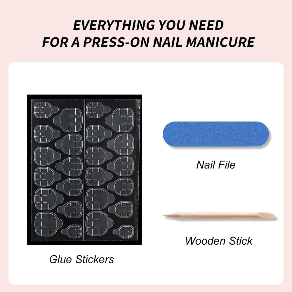 HPYFOI cadeau idéal pour elle, manucure rapide et tendance.