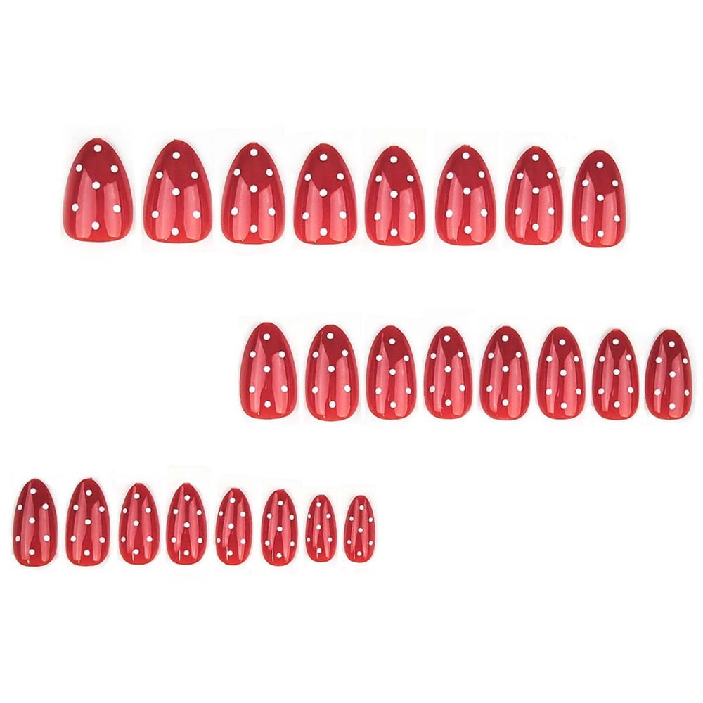 HPYFOI kit 24 ongles adhesifs languettes gel, ensemble complet.