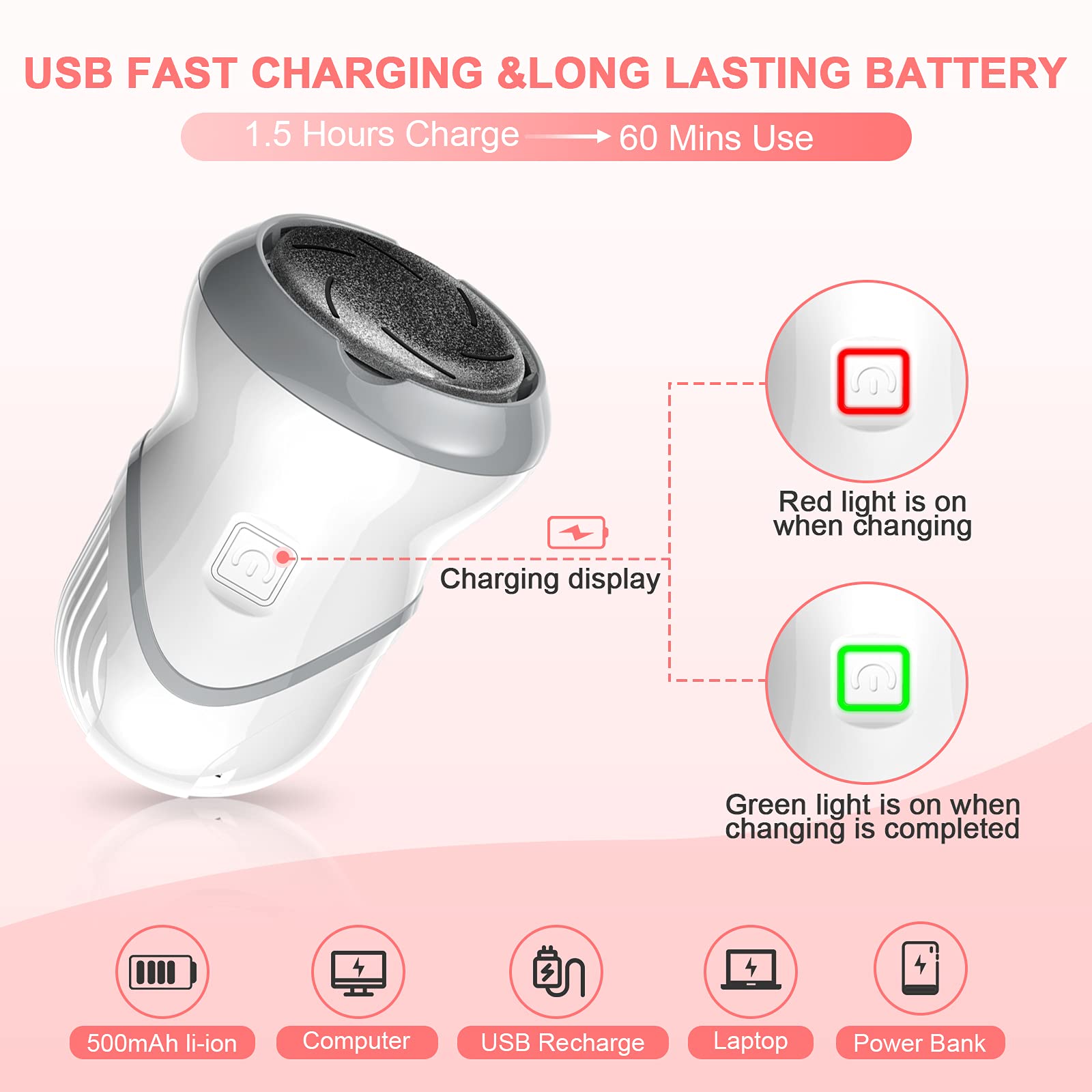 HQISTAR indicateur LED montrant vitesses et état de charge