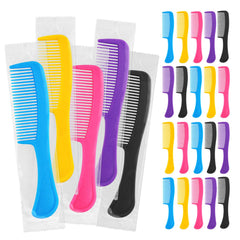 HQSLsund peignes colorés emballage individuel, pratique pour voyage et rangement