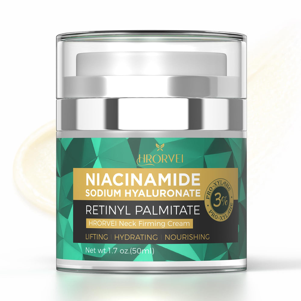 Hrorvei neck cream bottle for convenient overnight firming care