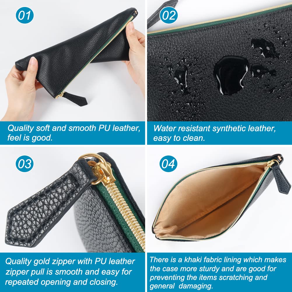 Doublure kaki contrastante dans les pochettes HRX Package pour repérer rapidement vos accessoires.