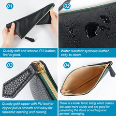 Doublure kaki contrastante dans les pochettes HRX Package pour repérer rapidement vos accessoires.