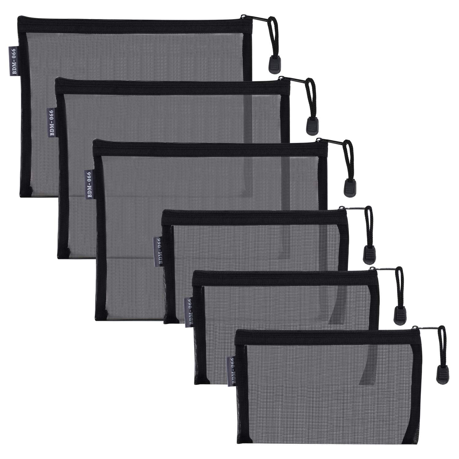 HRX Package: pochettes maille nylon A5, lot de 3, idéal pour organiser sacs et valises.