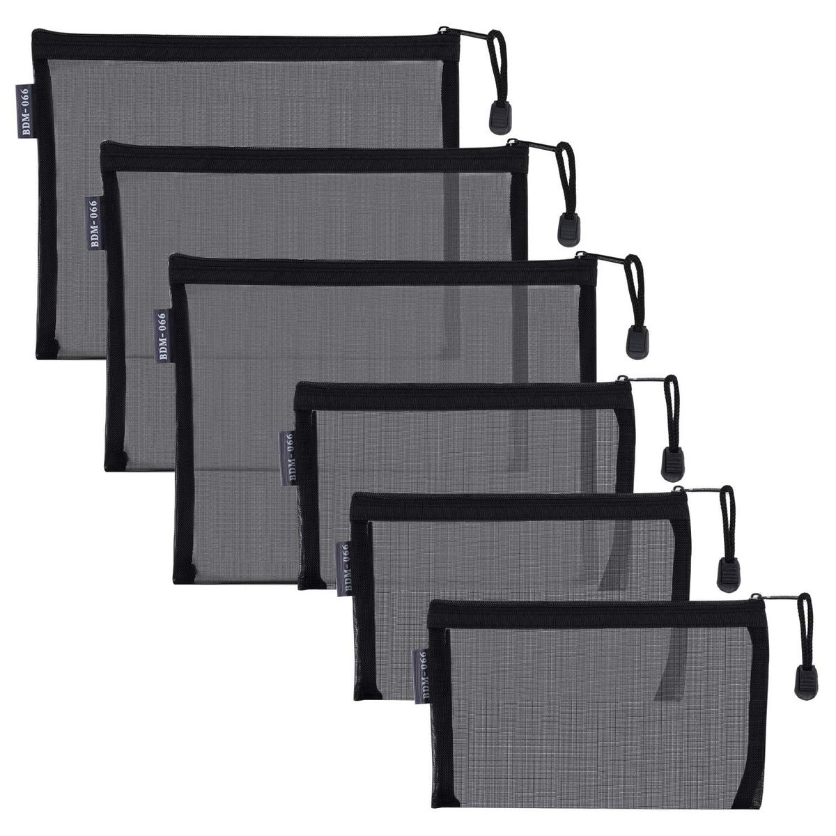 HRX Package: pochettes maille nylon A5, lot de 3, idéal pour organiser sacs et valises.