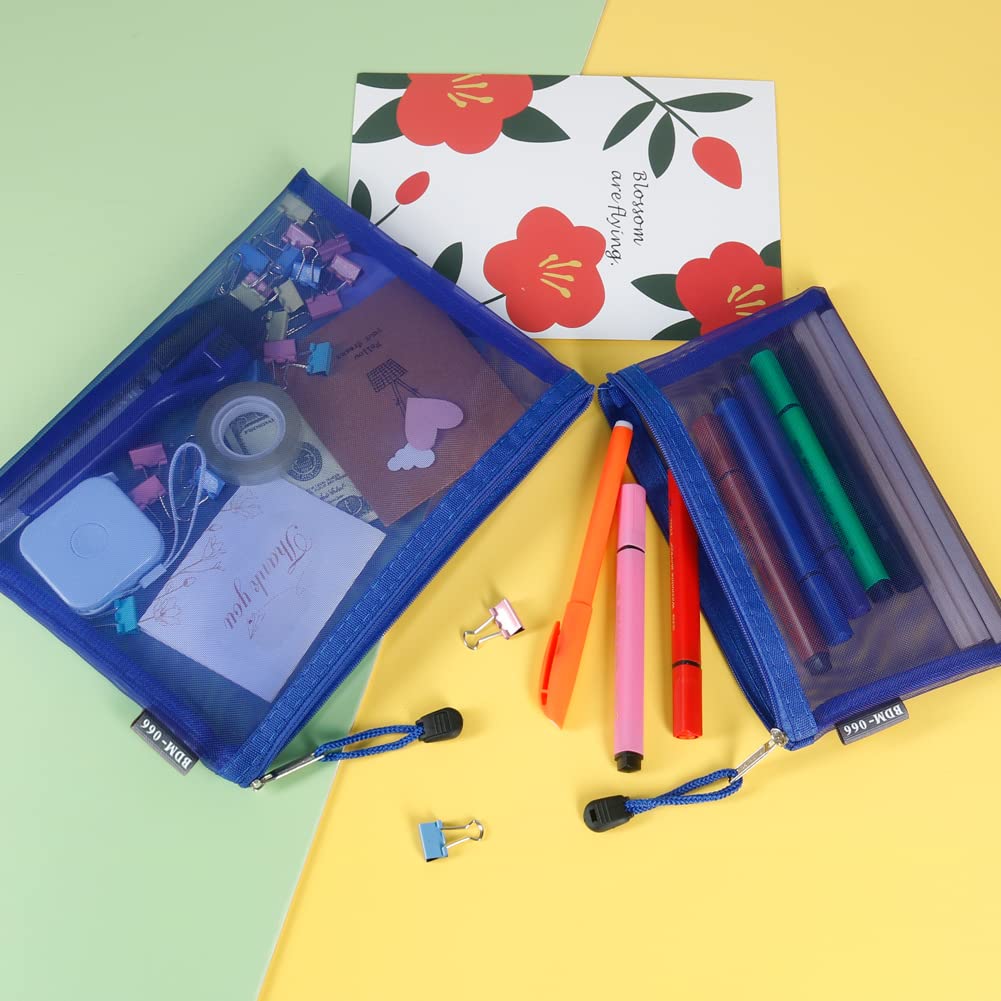 HRX Package organisateur voyage bleu royal maille nylon pour rangement compact