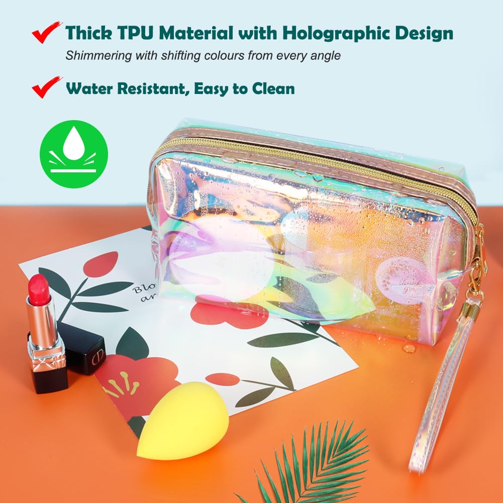 Pochette rangement voyage HRX Package transparente, garde vos cosmétiques organisés