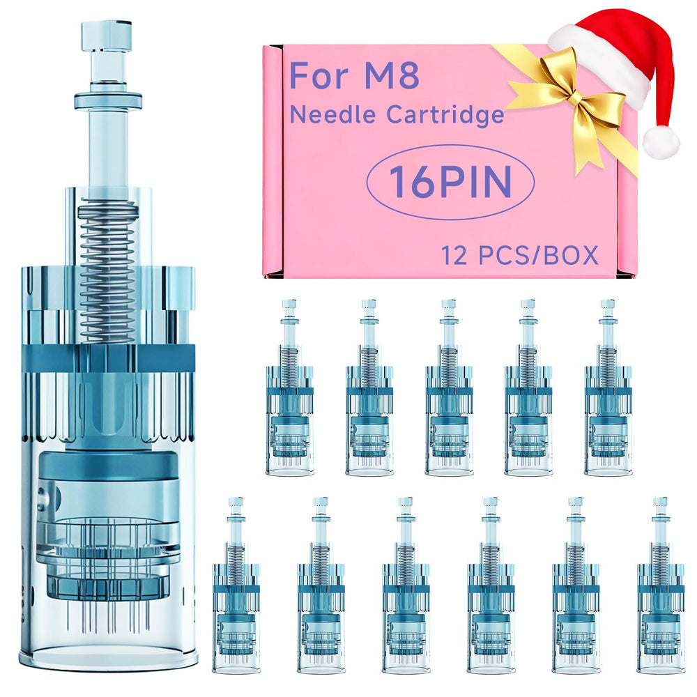 HSENBK cartouches micro-aiguilletage Dr Pen M8 16-pin 0,25 mm usage sûr et hygiénique