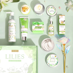 HSOEIXL crème mains et lotion corps lys, hydratation douce.