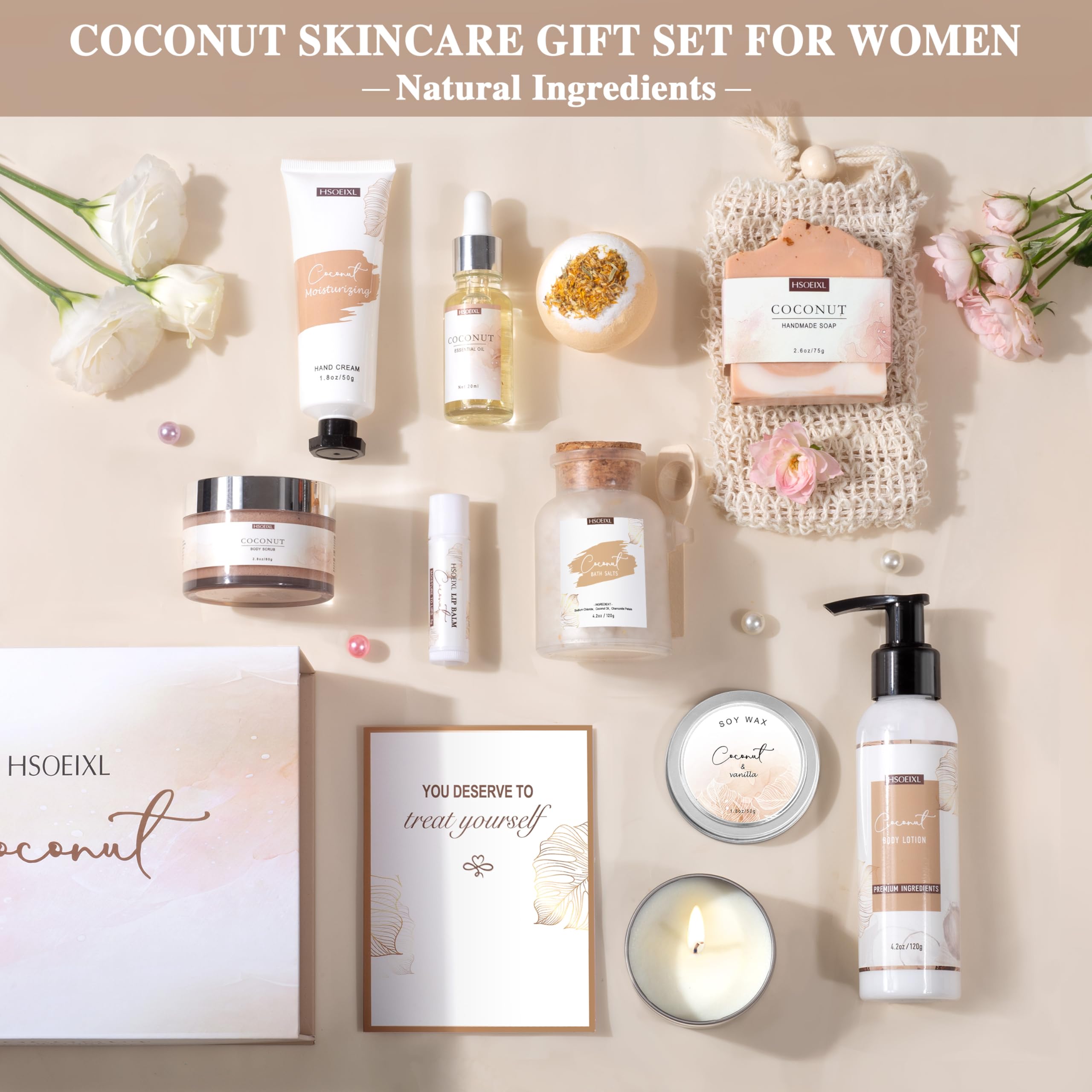 HSOEIXL savon artisanal coco, parfum enveloppant et soin artisanal.