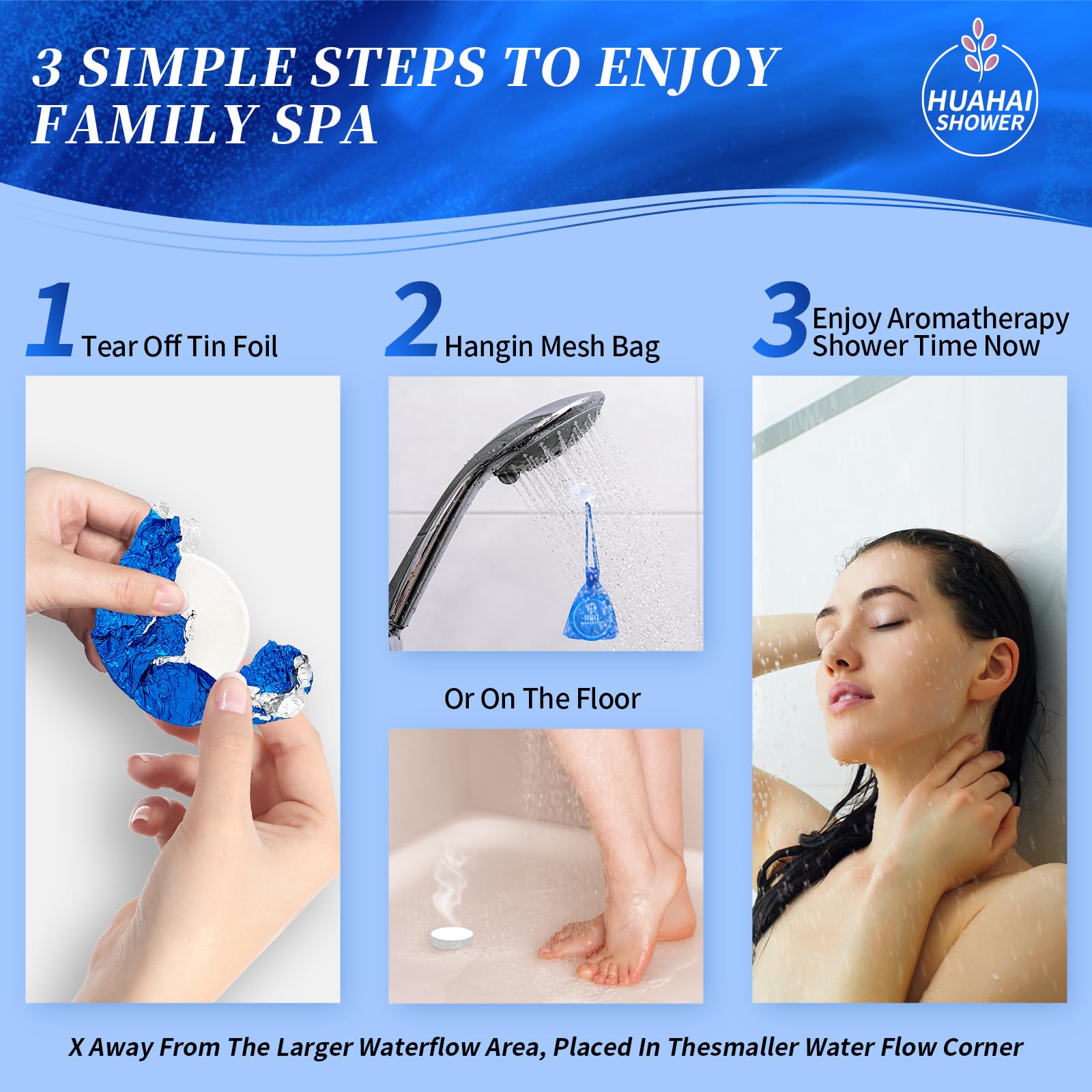HUAHAI SHOWER grapefruit steamers infuse a bright citrus note for energy