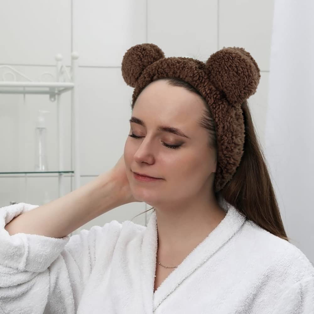 Huachi bandeau accessoire beauté quotidien confort et style rétro brun