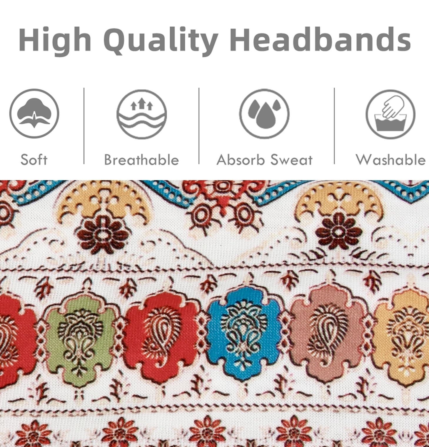 Huachi bandeau adaptatif pour tous les types de cheveux.