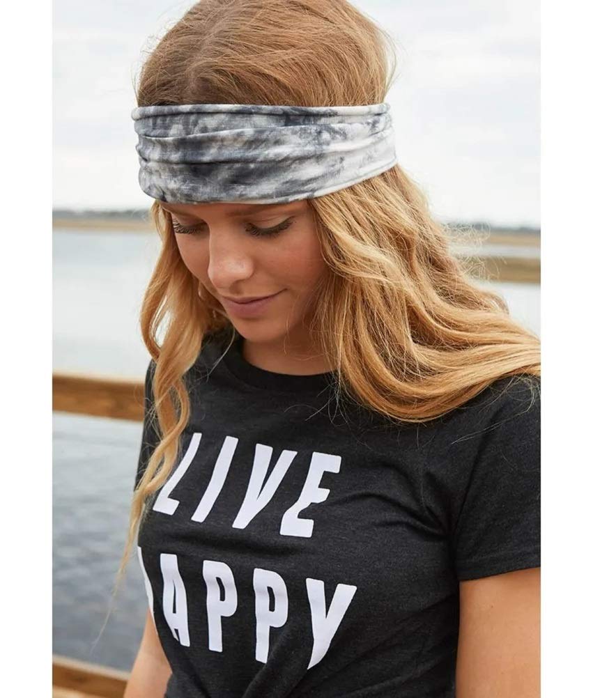 Huachi bandeau-cheveux anti-glisse, maintien fiable pendant l'exercice.