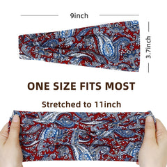 Bandeau Huachi antidérapant grande largeur, maintien sûr pendant l'entraînement.