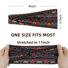 Huachi bandeau-cheveux elastique-doux, douceur lors des mouvements.
