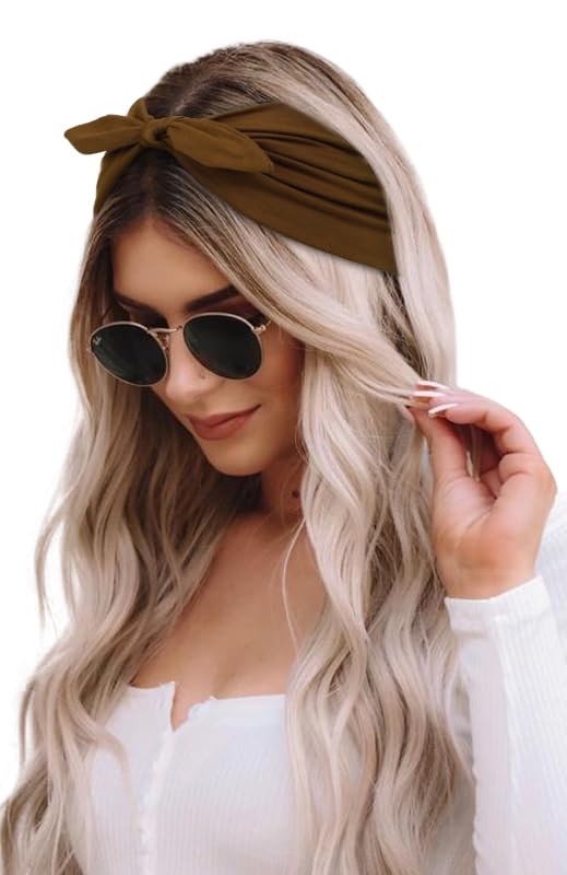 Huachi bandeau cheveux non glissant, garde les cheveux en place