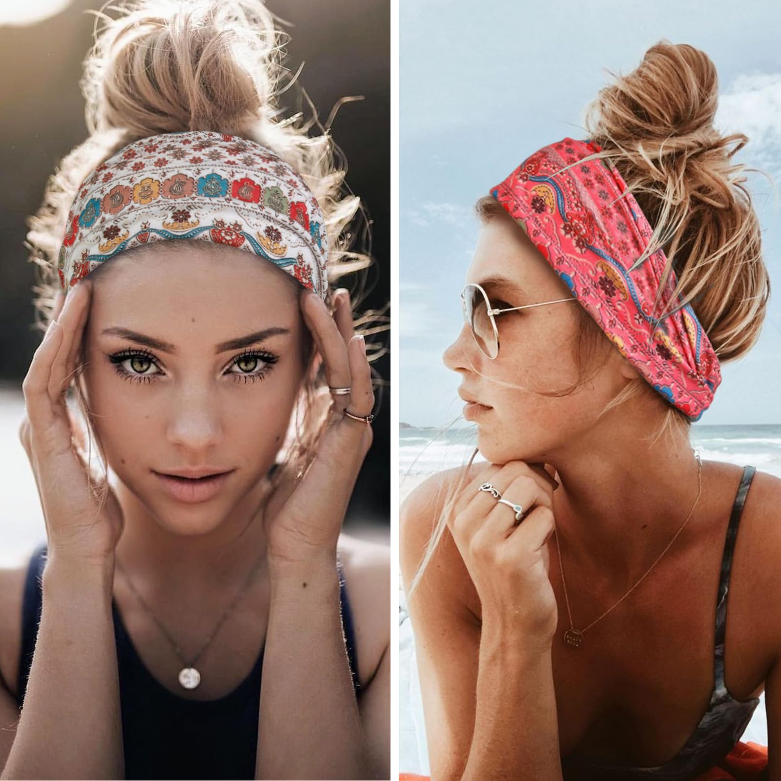 Huachi bandeau design-tendance-quotidien, look chic pendant le sport.
