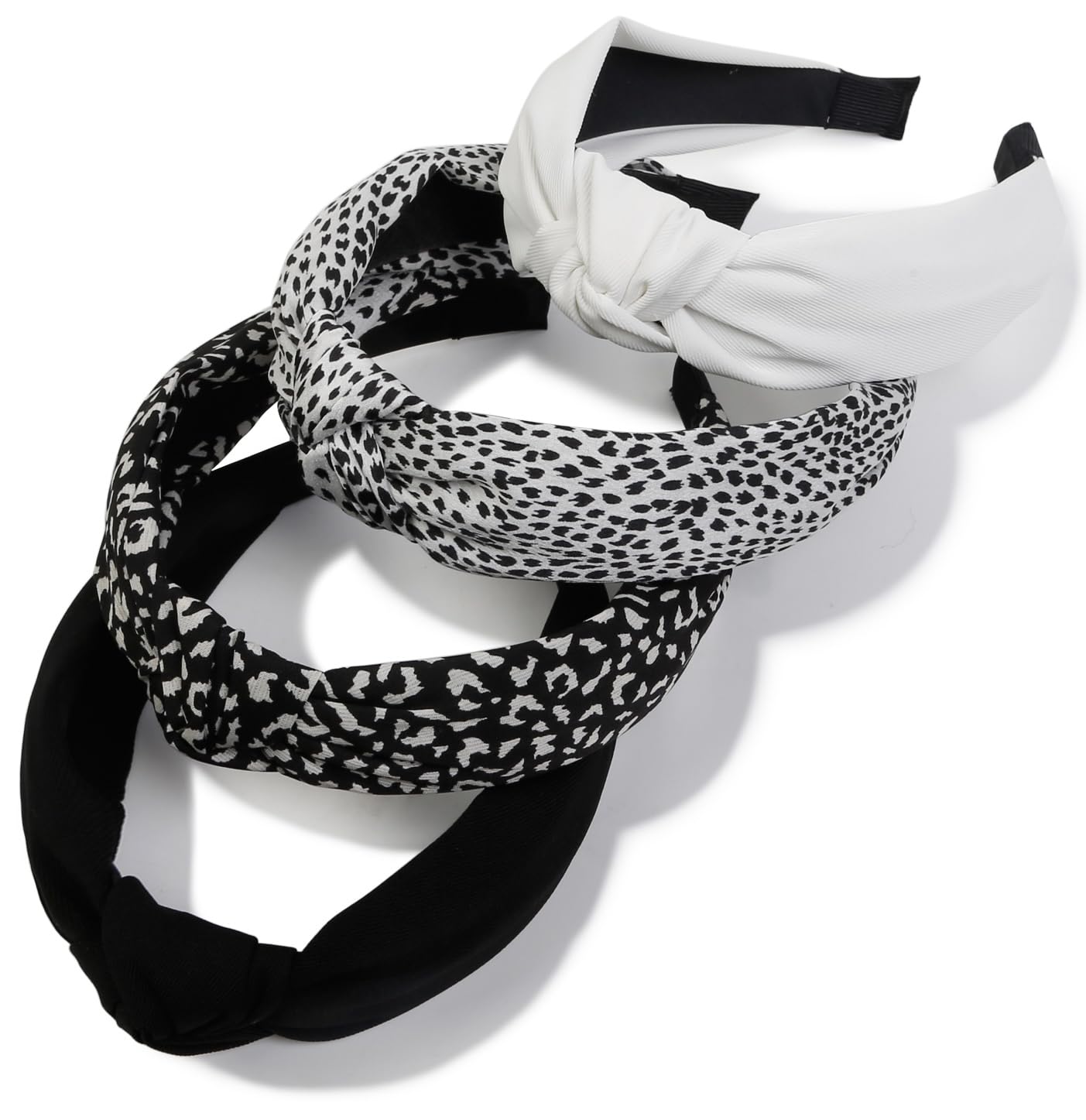 Bandeau Huachi nœud gros blanc, volume chic sans effort.