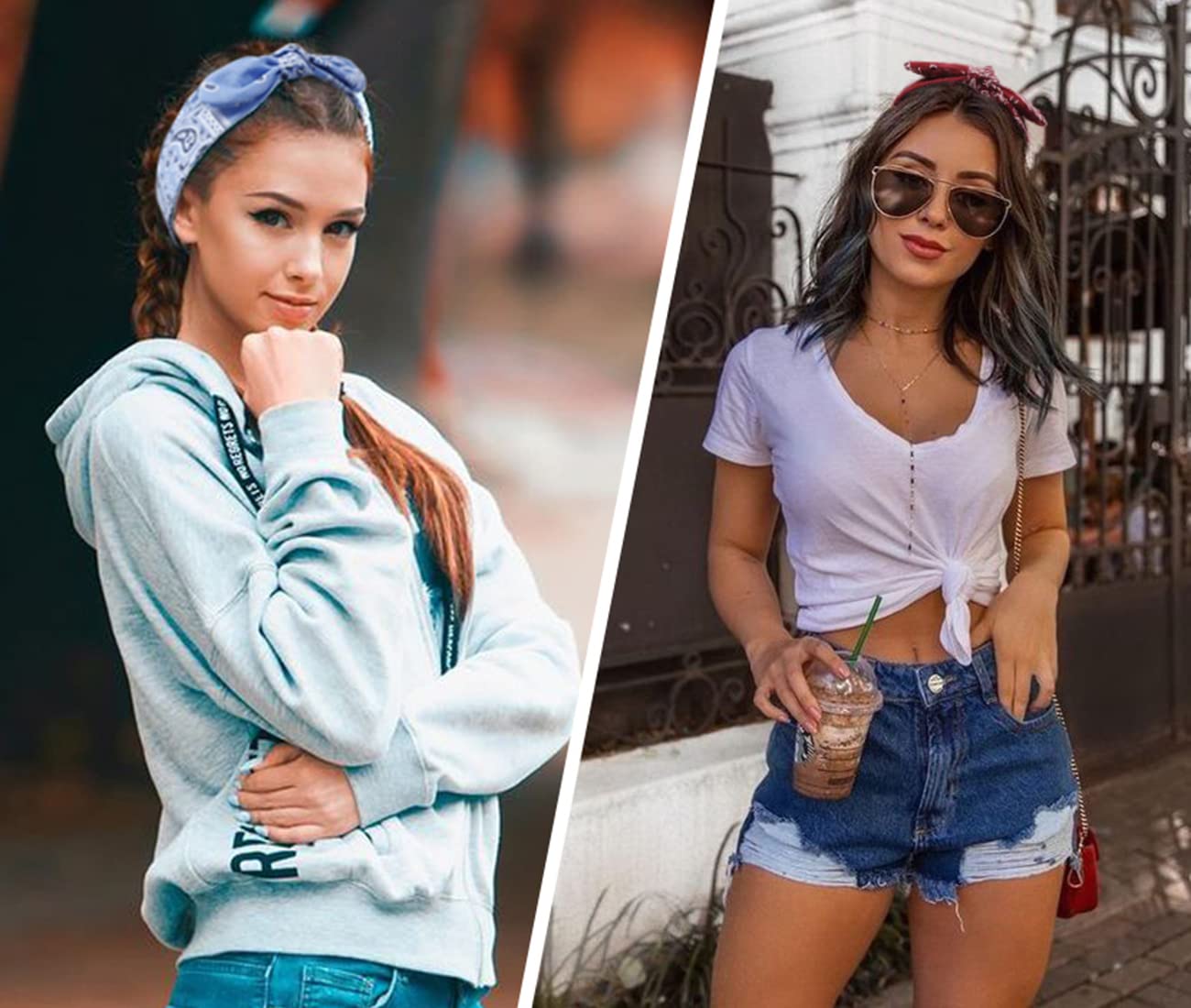 Huachi bandeau sport coiffure, maintien léger pour activités dynamiques.