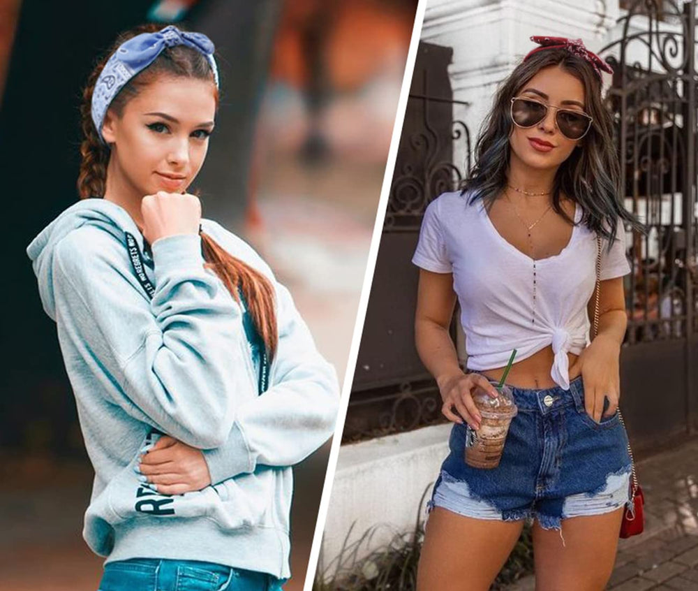 Huachi bandeau sport coiffure, maintien léger pour activités dynamiques.