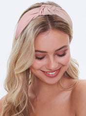 Huachi bandeau noir : accessoire chic et durable pour cheveux