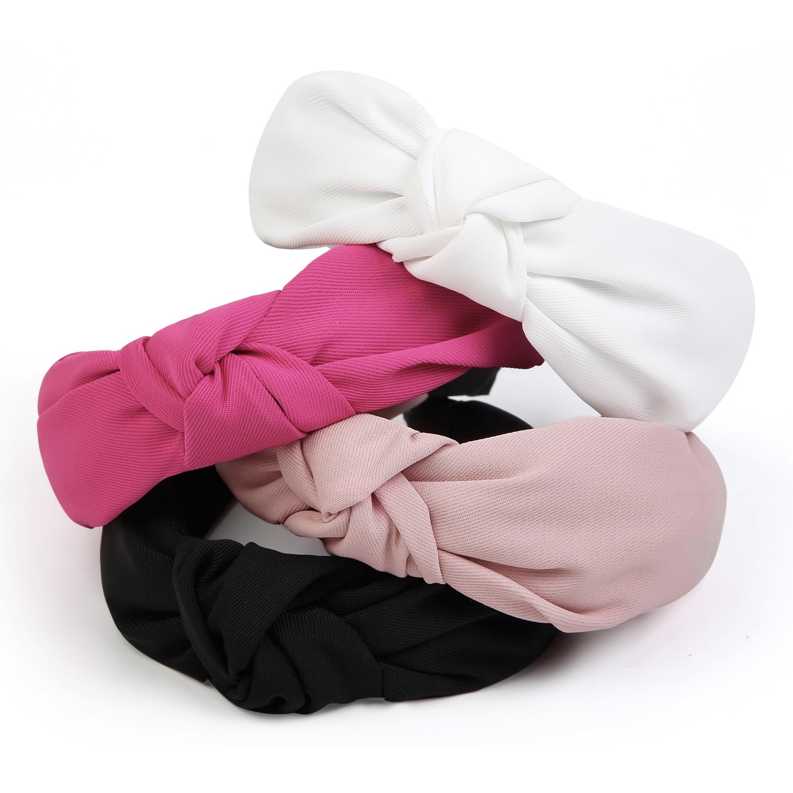 Huachi bandeau rose vif : accessoire tendance pour fêtes