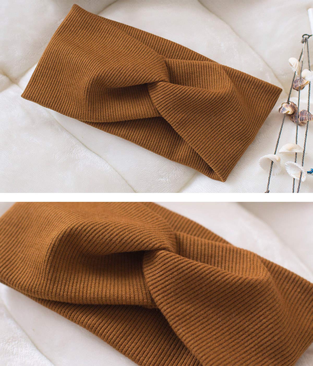 Huachi bandeau turban confort doux pour journées fraîches et sorties.