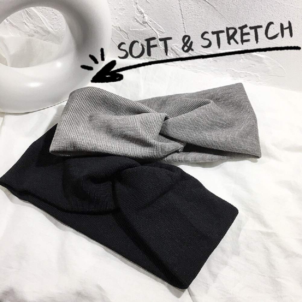 Huachi bandeau turban pour sport et yoga, idéal pour garder les cheveux en place.