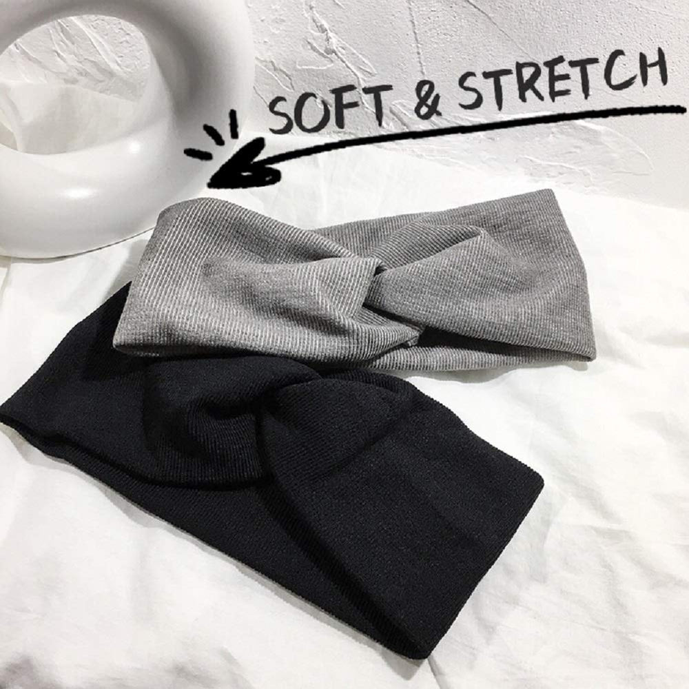 Huachi bandeau turban pour sport et yoga, idéal pour garder les cheveux en place.